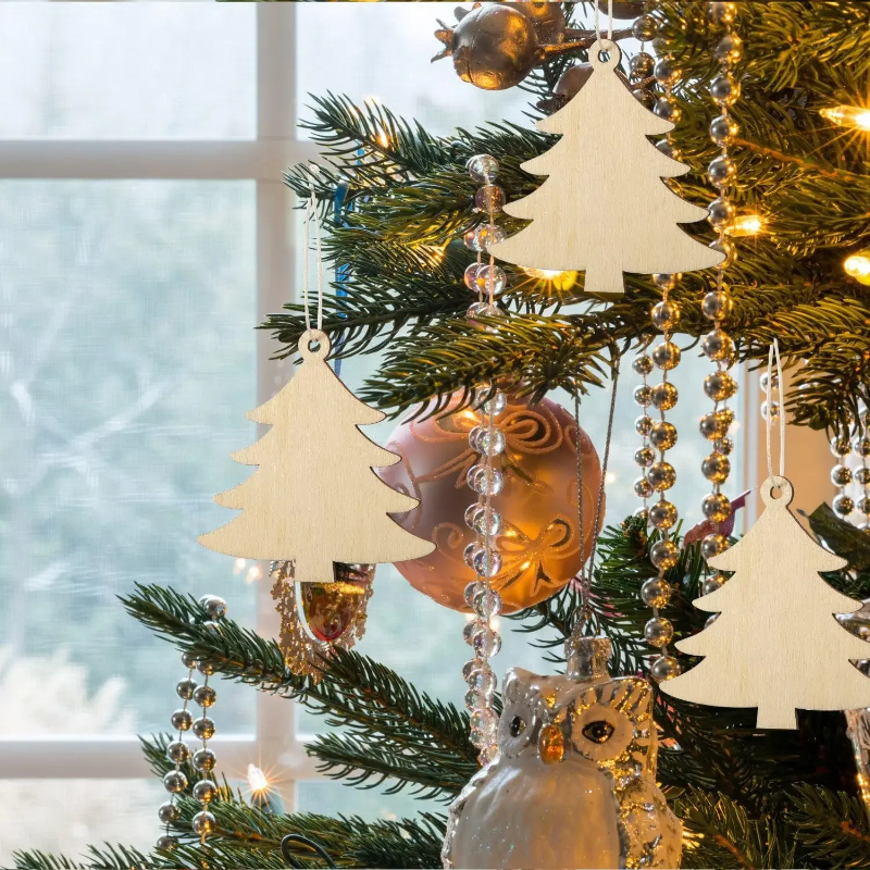 DIY Paintable Blank Wooden Chr – обзор и цена Art And Craft Xmas Tree