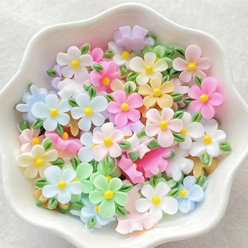 60pcs Mixed Resin Mini Colorfu – обзор и цена Art Craft Rose