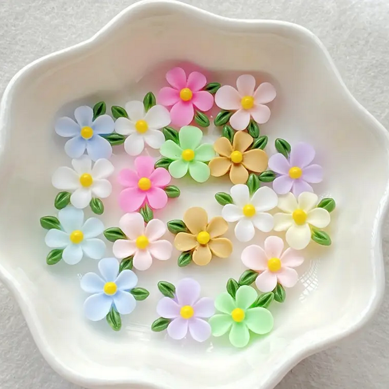 60pcs Mixed Resin Mini Colorfu – обзор и цена Art Craft Rose