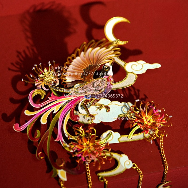 Chinese Style Flower Bird Meta – обзор и цена Chinese Art Craft