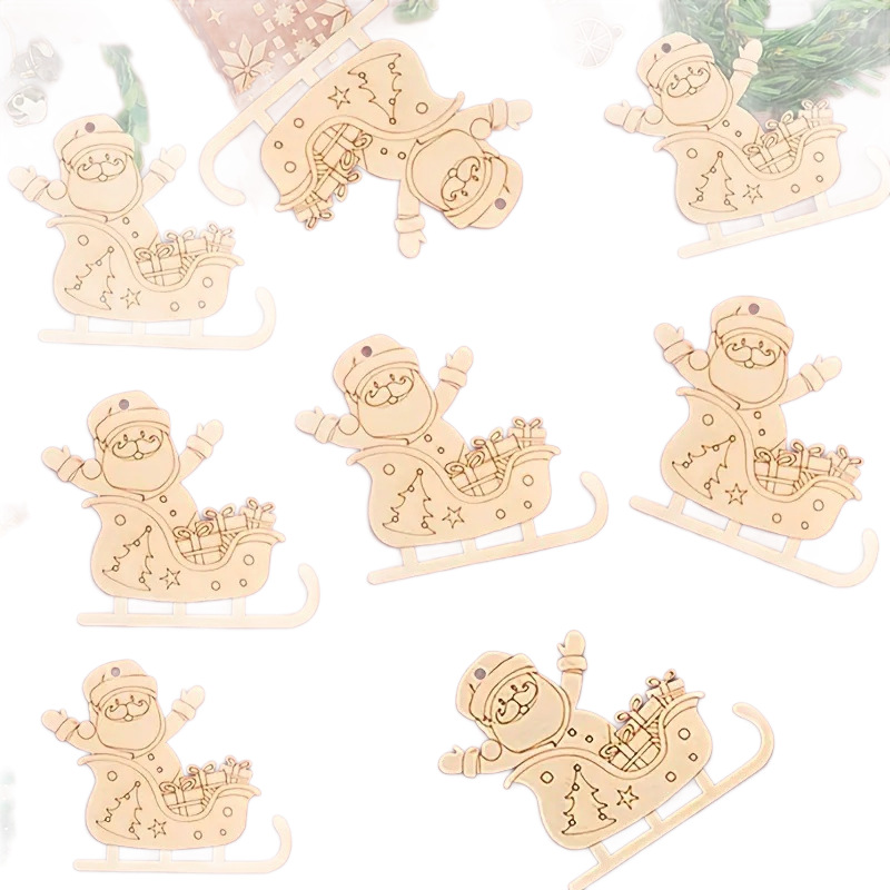 Paintable Blank Wooden christm – обзор и цена Art And Craft Xmas Tree