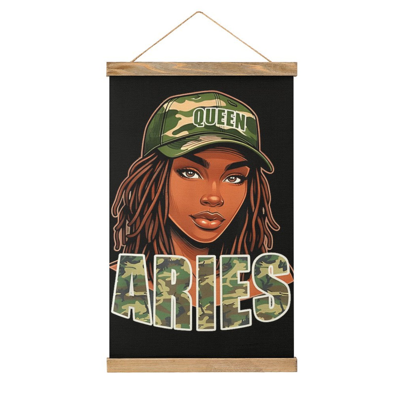 Aries Queen Camo Art Draw Bedr – обзор и цена Queen Art Craft