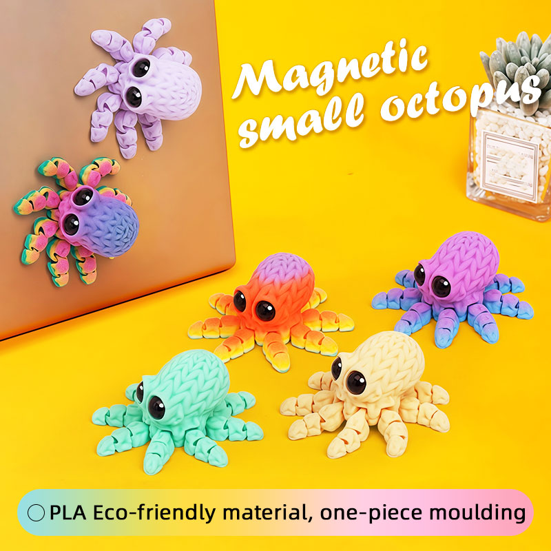 Adorable 3D Printed Octopus Fr – обзор и цена Art Craft Magnet
