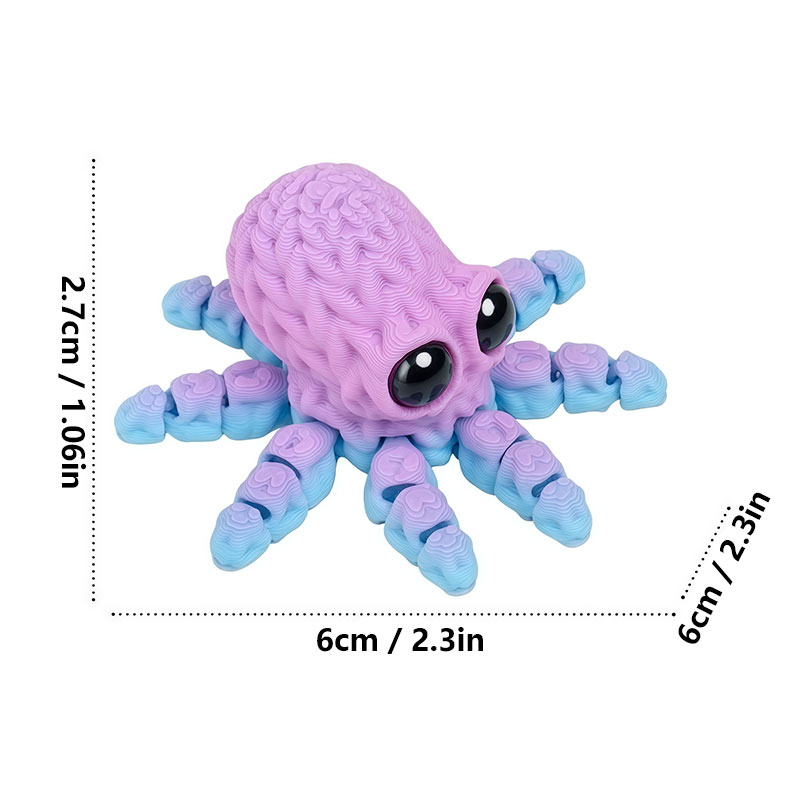 Adorable 3D Printed Octopus Fr – обзор и цена Art Craft Magnet