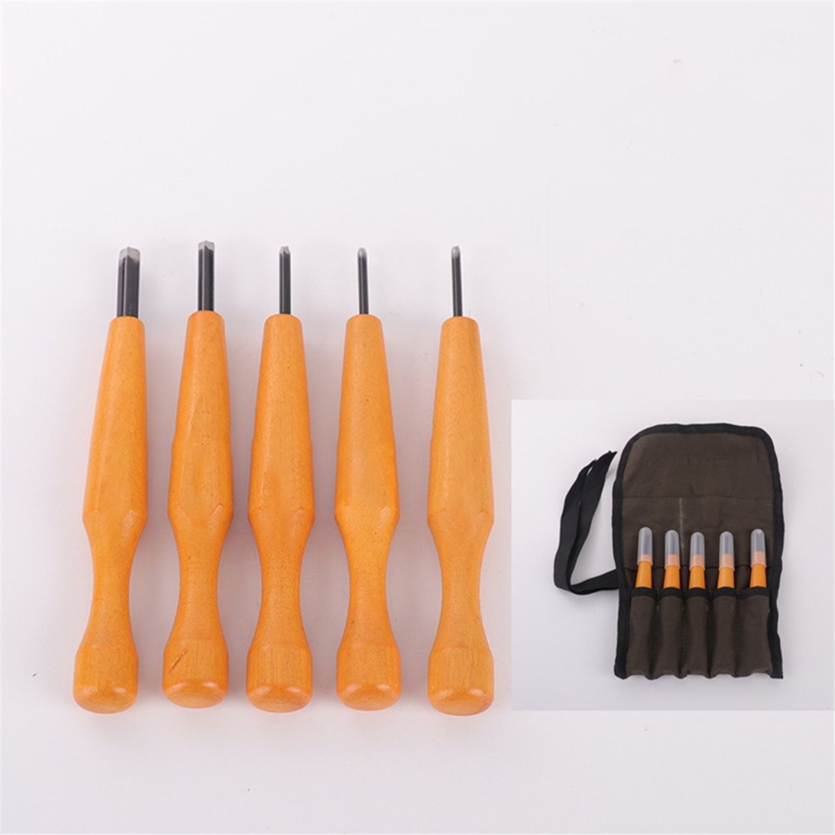 5 Pcs Carving Tools Set - Tria – обзор и цена Linocut Carving Tool
