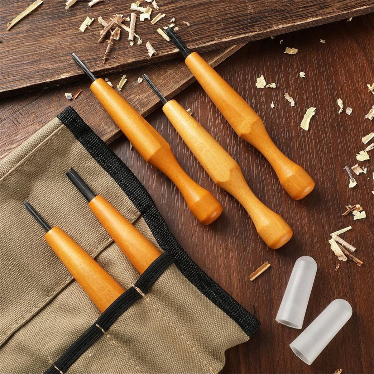 5 Pcs Carving Tools Set - Tria – обзор и цена Linocut Carving Tool