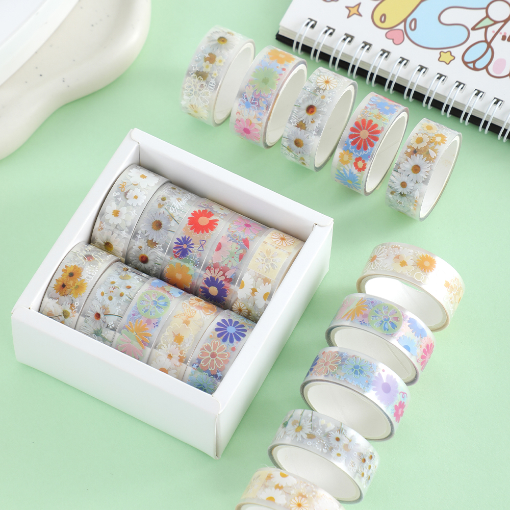 10 Rolls Daisy PET Masking Tap – обзор и цена Art Craft Market