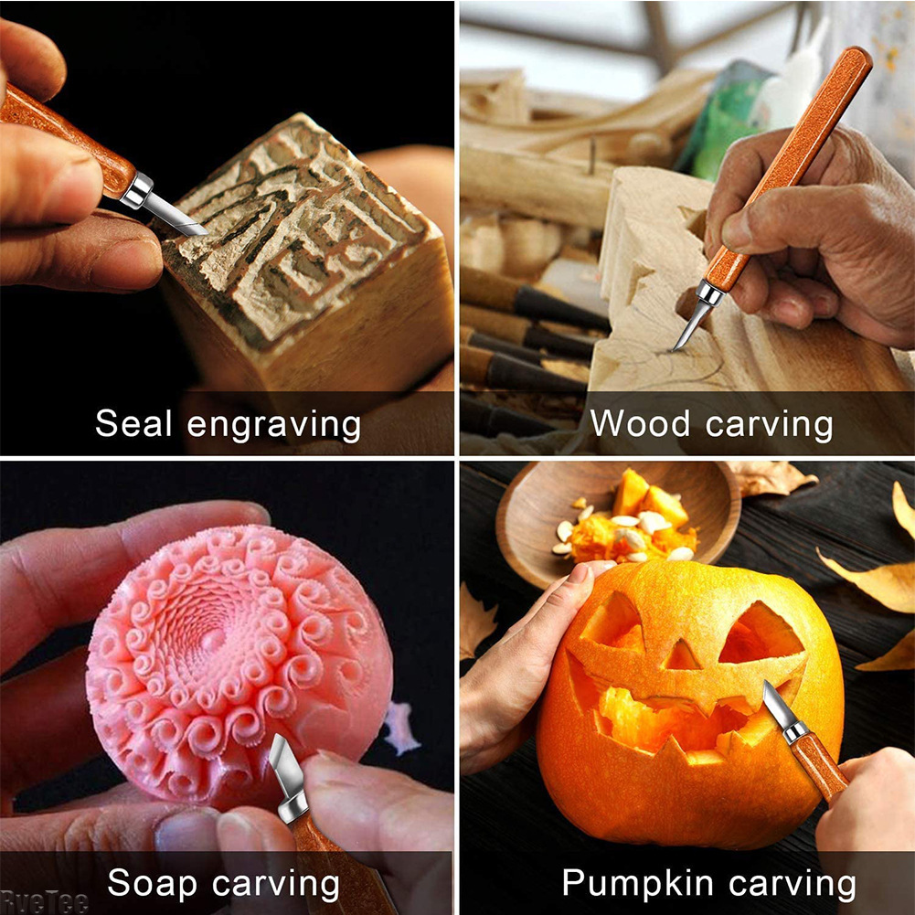 12Pcs SK2 Woodworking Carving  – обзор и цена Art Craft Tools