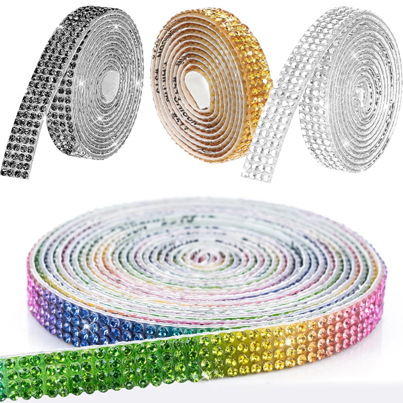 4 Row Rhinestone Ribbon Roll D – обзор и цена Art Craft 2 Year Olds