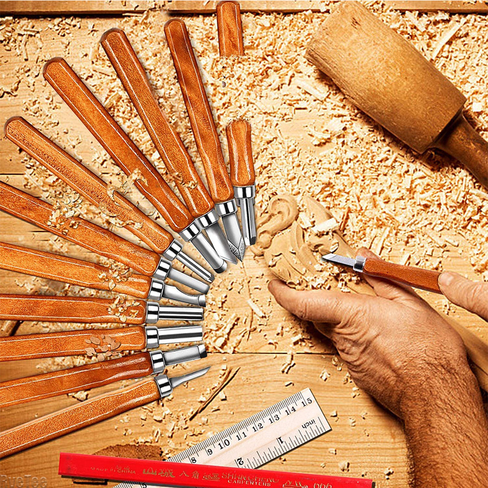 12Pcs SK2 Woodworking Carving  – обзор и цена Art Craft Tools
