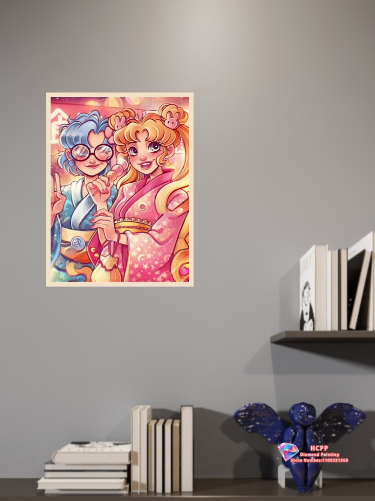 Witch Sister Couple Diamond Pa – обзор и цена Unique Art Craft