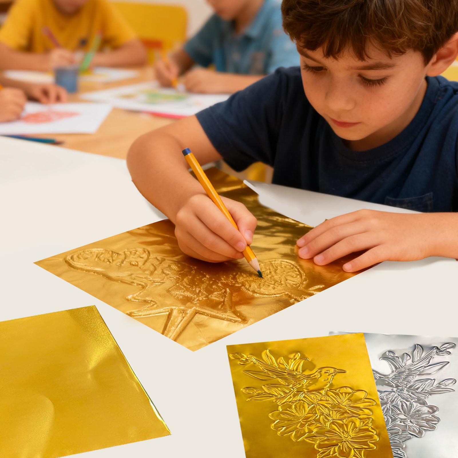 Foil Paper For Crafts 100 Piec – обзор и цена Art Craft Tools
