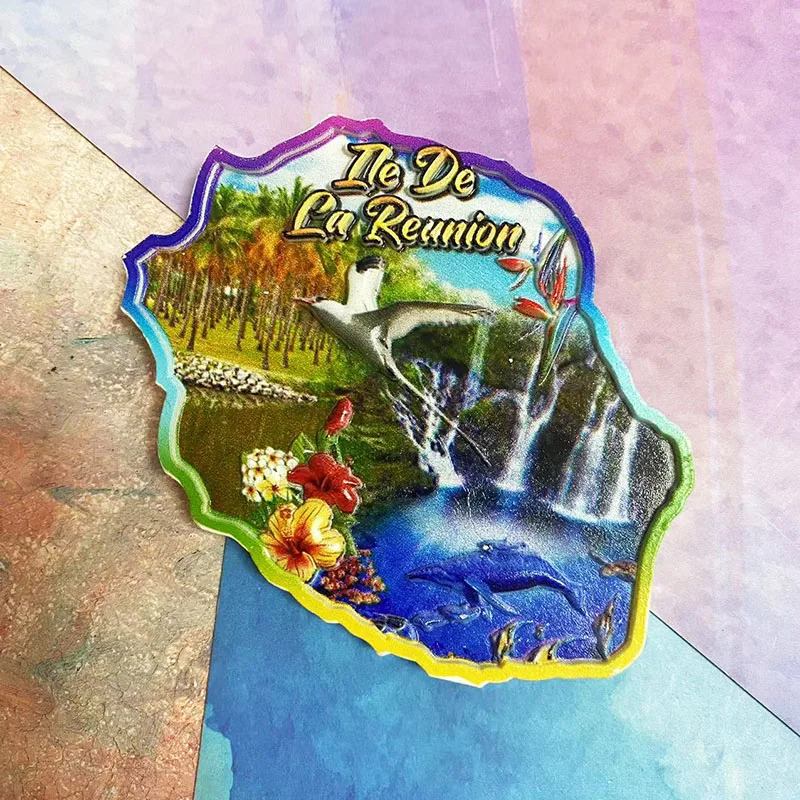 1pc, Reunion Island souvenirs, – обзор и цена Art Craft Magnet